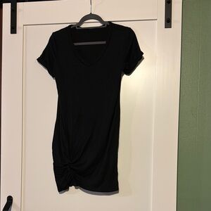 VICI Black V-Neck Dress